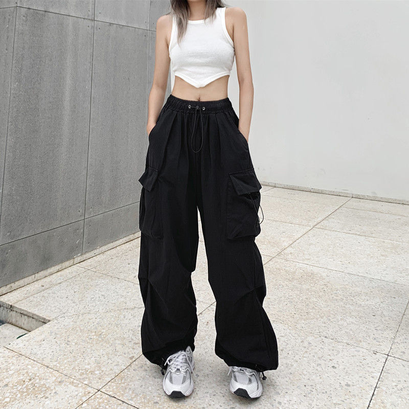 Cargo Pants Y2K Women Vintage Low Waist