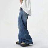 Men's Sewing Pattern Wide Leg Stacked Jeans