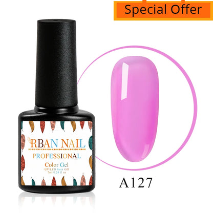 7ml Super Top Coat Gel Nail Base Gel Matte Top Coat Semi-Permanent