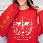 Fourth Wing Basgiath Sweatshirt Riders Quadrant Pullover