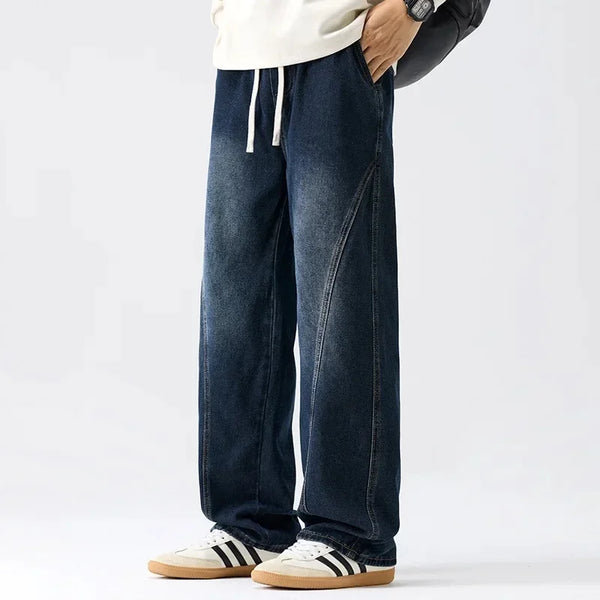 Mens Heritage Straight Leg Jeans Heavyweight Workwear Denim