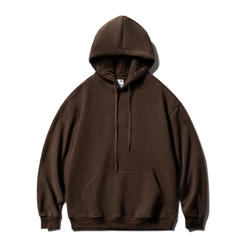 Woman Hoodies Oversized Solid Korean Pullovers