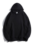 Women Hoodies Pullover Thick Solid Loose Cotton