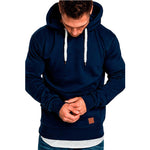 Covrlge Hoodies Herren-Sweatshirt, langärmelig, lässig