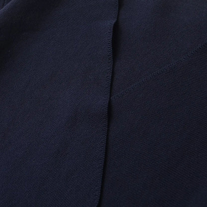 Women's Knit Blazer - Shoulder Pad Belted V-Neck Jacket