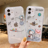 Transparent Phone Case For iPhone Plus Case Cute Soft Cover