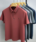 Advanced Printed Korean Version Diamond Polo Shirt With Hot Diamonds