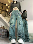 2024 Trendy Harajuku Graffiti Cargo Pants