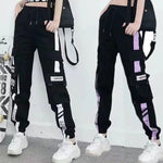 Fashionable Hip-hop Cargo Pants For Women Loose And Casual With