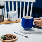 500ml Ceramic Mug Gift Package Blue Coffee Cup