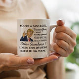 Trump Coffee Mug Ceramic Cafe Cups You're A Fantastic