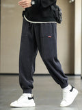 Hip Hop Cord Herren Jogginghose