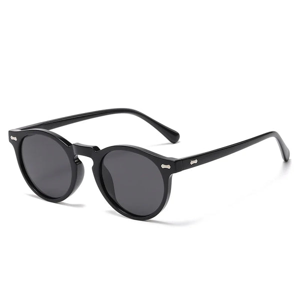 Retro Round Polarized Sunglasses