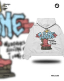 American Cute Printing Anime-Kapuzenpullover für Damen, übergroße, lockere Oberteile