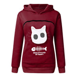 Sweatshirt Hoodie Women Pet Hooded