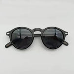 Vintage Round Acetate Sunglasses