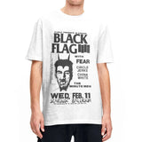 Relive the Glory Days of Punk Rock with the Black Flag Live T-Shirt: Vintage Rock Style