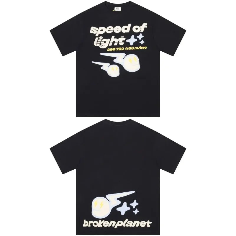 Summer Cotton T-shirt Men Fun Print Comfortable Casual Wearable Top