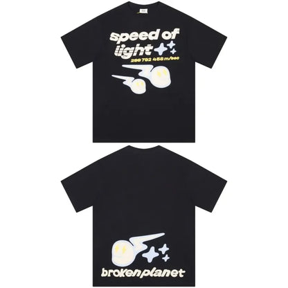 Summer Cotton T-shirt Men Fun Print Comfortable Casual Wearable Top