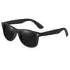 Retro Black Square Sun Glasses
