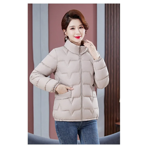 Collar with Zipper Pockets Fashionable Versatile Long-sleeved Jacket