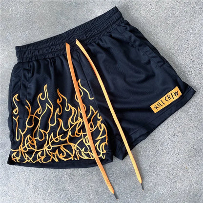 College Style Basketball Shorts That Breathe Easy