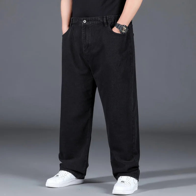 Fashion Slim Wide For Men Jeans Oversize Pants Cargo