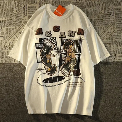 Women’s Retro Print Graphic T-Shirt