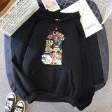 Hoodies Female Studio Ghibli Cute Anime Sweatshirt Pullover Casual