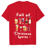 Funny Christmas Party T-shirt With Holiday Spirit For Men