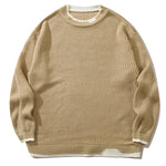 Sweater Autumn Loose Crew Neck Pullover Winter