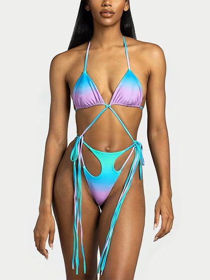 Bikini Bandage Beachwear Sexy Bademode Dreieck