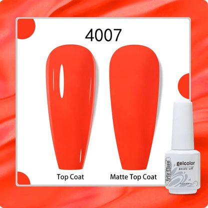 8ml Pure Color Gel Nail Polish Nail Art Manicure Semi Permanent