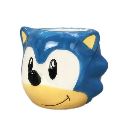 Ultrasonic Mouse Sonic Ceramic Mug Creative 3D Cartoon Handle Water Cup Coffee Cup