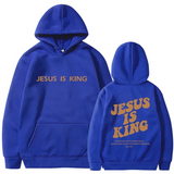 Jesus Is King Hoodie Women's Harajuku Streetwear