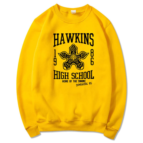 Eleven’s Hawkins School Demogorgon Sweatshirt Stranger Hoodie