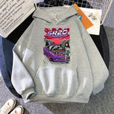 Männer Hoodies JDM Auto gedruckt Harajuku Pullover