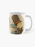Professeur Layton and cute Luke Coffee Mug Mate Cup Tourist Mug Coffe Mug