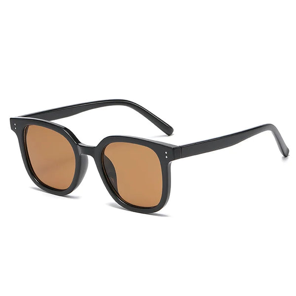 Gradient Blush Square Sunglasses UV400 Anti-Glare Eyewear