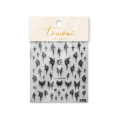 Bronzing Gilded Butterfly Nail Art