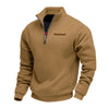 Men's Half Zip Fleece Sweatshirt - Stand Collar Pullover