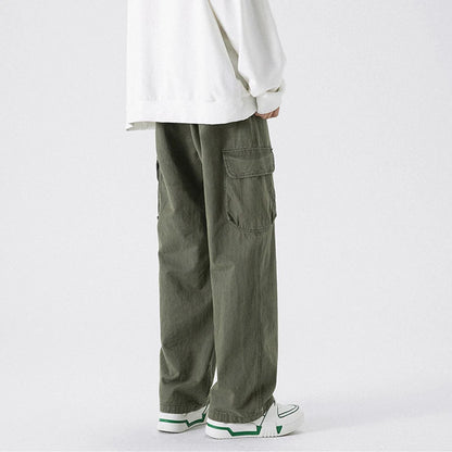 Safari Style Techwear Men Cargo Pants