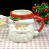 Christmas Ceramic Tea Mugs Funny Coffee Mug Cute Water