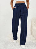 Women's High Waist Gray Sweatpants