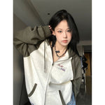 Hoodie Harajuku Women Streetwear Y2k Thin Long Sleeve