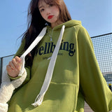 Korean High Street Letter Autumn Winter Long Sleeve