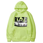 Männer Hoodies Harajuku RX7 FD Drift Japanische Autos Casual