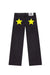 Y2K Black Baggy Jeans Women Star Sequin Rivet Washed Denim