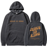 Jesus Is King Hoodie Women's Harajuku Streetwear