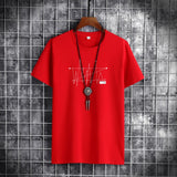 Mens Shirts Casual Short Sleeve Clothes High Quality Printed Cotton - xinnzy